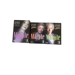three DVD box sets for Agatha Christie's Marple